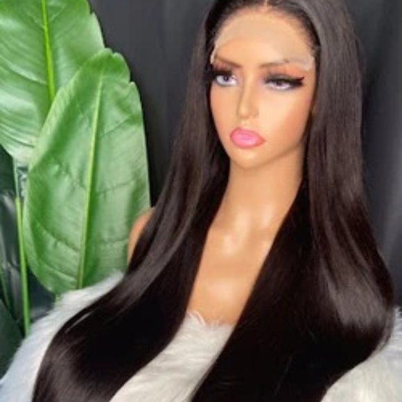 DENISSA 5”5 TRANSPARENT CLOSURE STRAIGHT WIG-40"